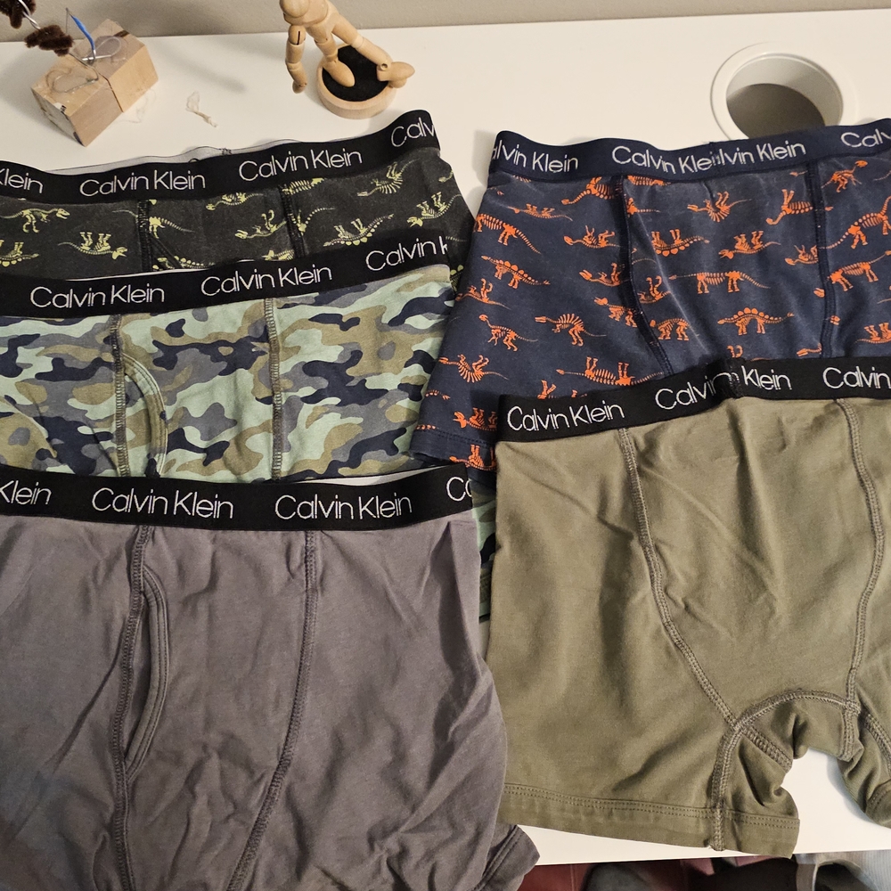 Calvin Klein Boxer Briefs Green Blue Collection